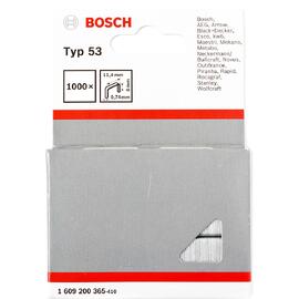Скобы для степлера Bosch T53/8 1000шт (365) — Фото 1