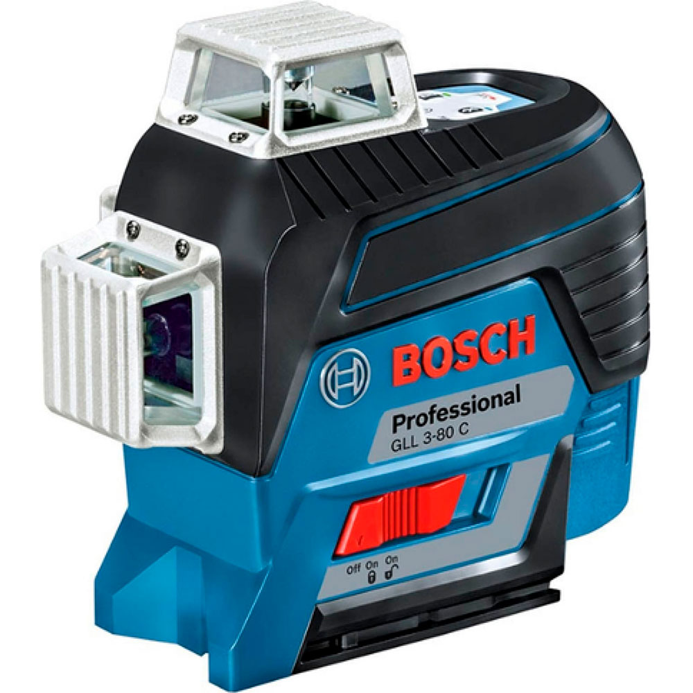 Лазерный уровень Bosch GLL 3-80C + BM1 + LR7 + L-boxx — Фото 2
