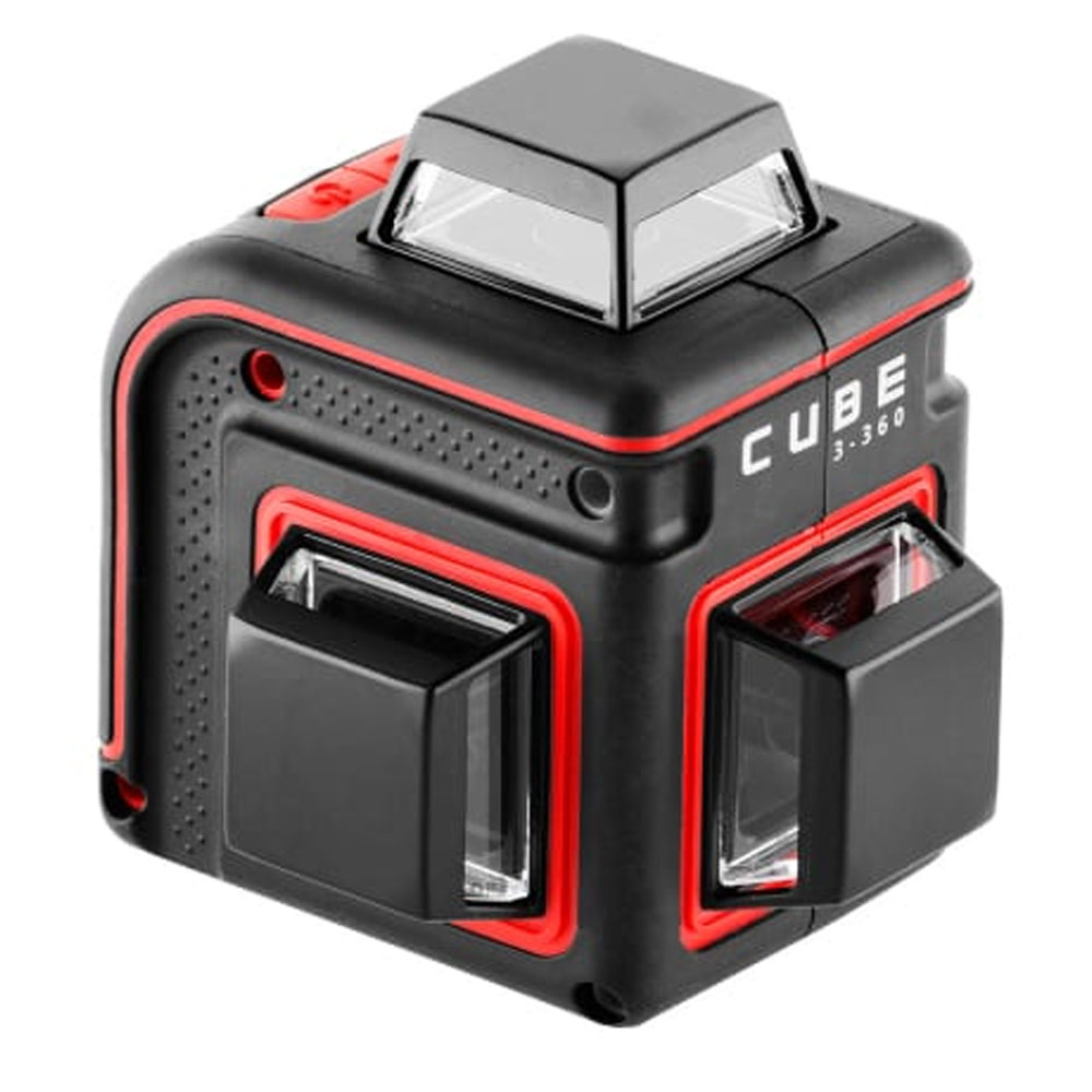 Лазерный уровень ADA Cube 3-360 Basic Edition + Штатив-штанга SILVER PLUS в комплекте с треногой — Фото 8