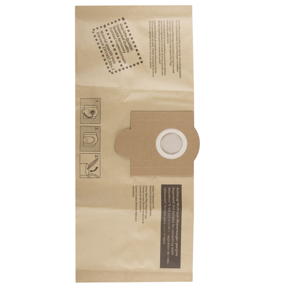 Мешок-пылесборник бумажный OZONE DeWalt для D27900 5шт — Фото 4